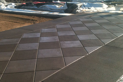 custom concrete commercial sidewalks minneapolis